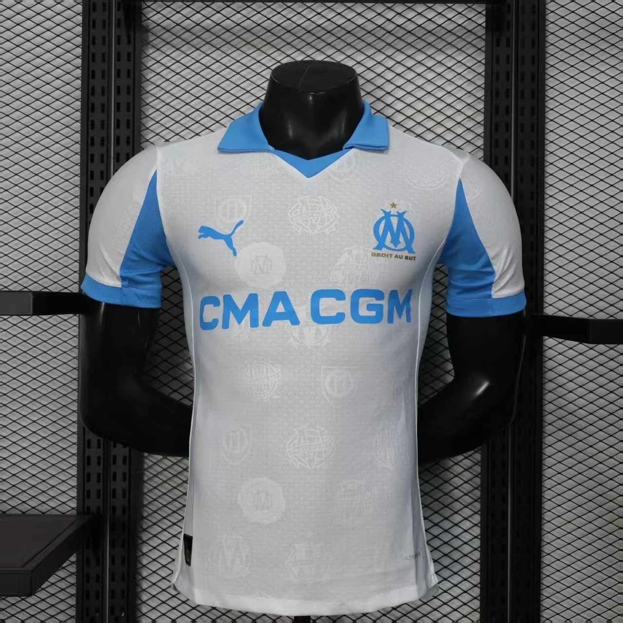 Marseille Home Soccer Jersey