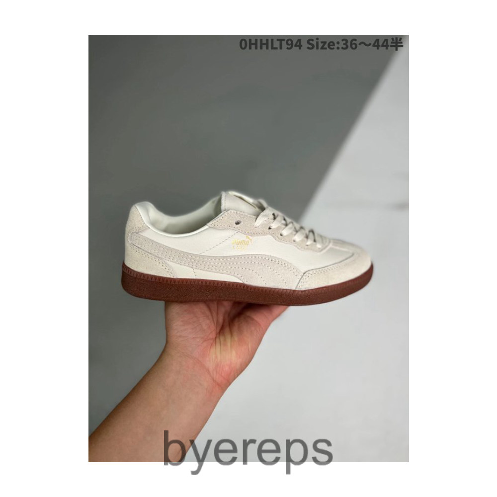 Men's and women's moral training shoes LIGA casual retro rice white raw rubber low-top board shoes 364597-01