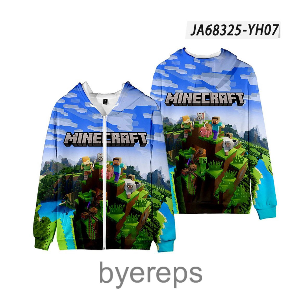 Unbranded Minecraft zip-up ( 30 colors ) — photo 4 of 4