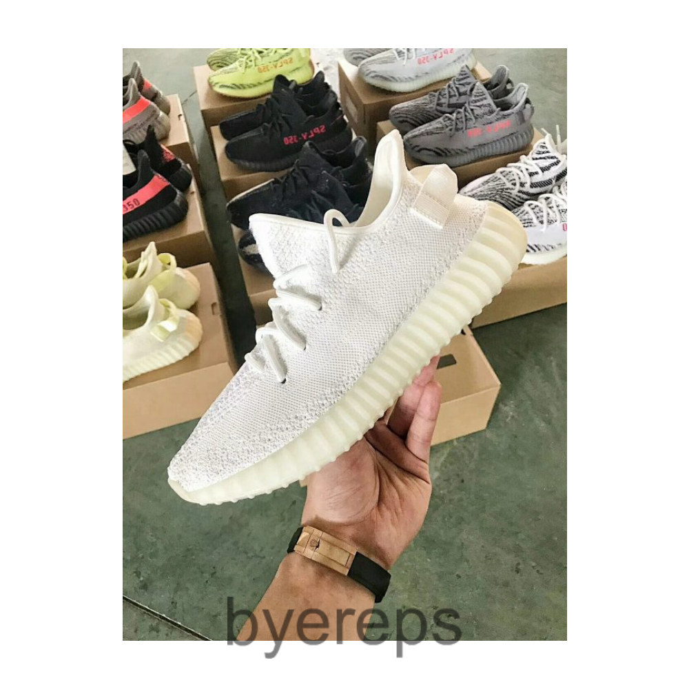 MM #H12纯原纯白AdidasYeezy椰子350V2