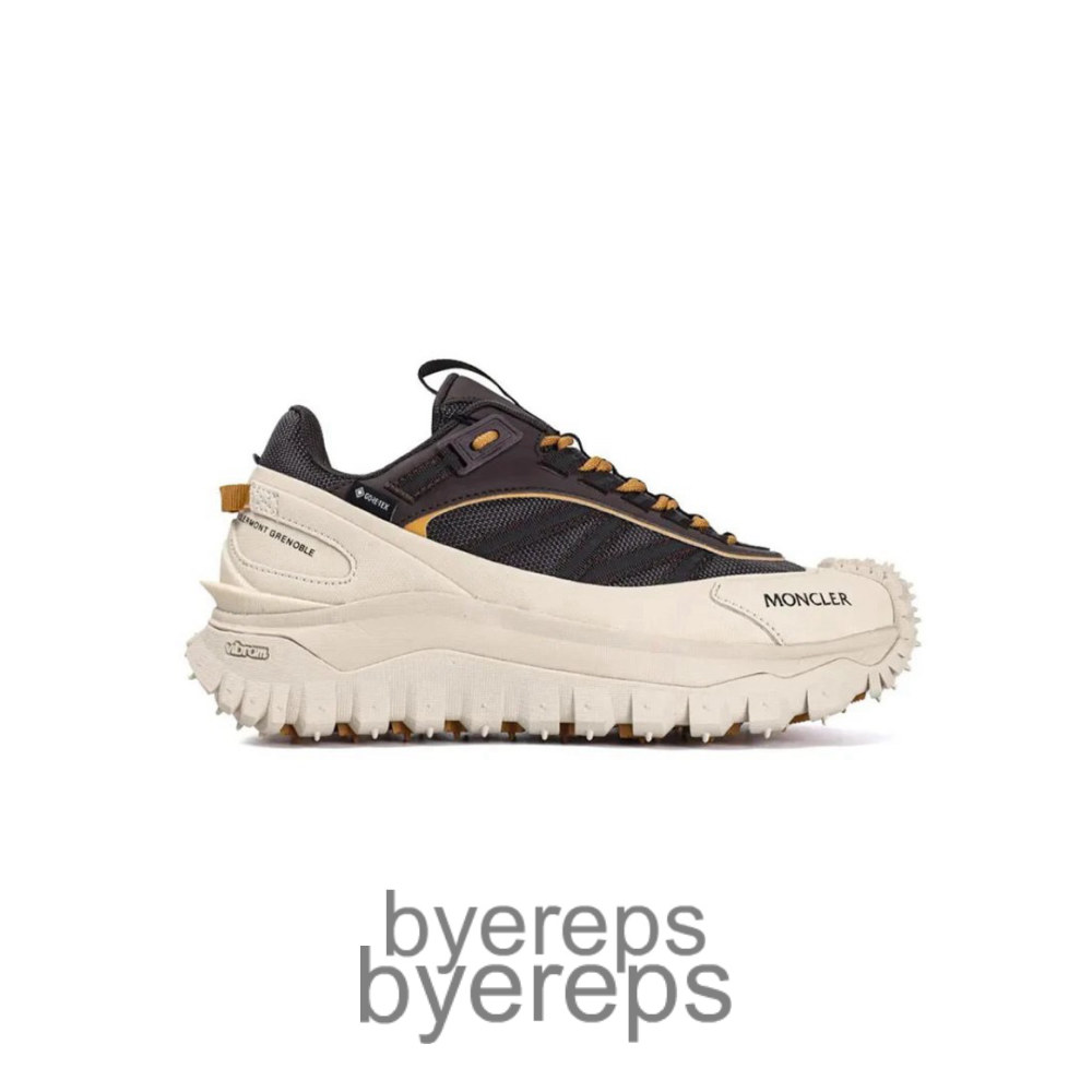 Moncler Trailgrip Gtx Sneakers White & Brown