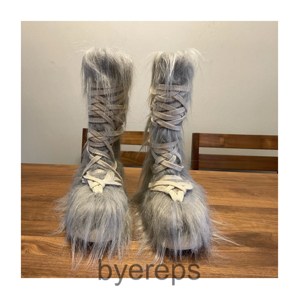 Moncler X Rick Owens Rock Boots