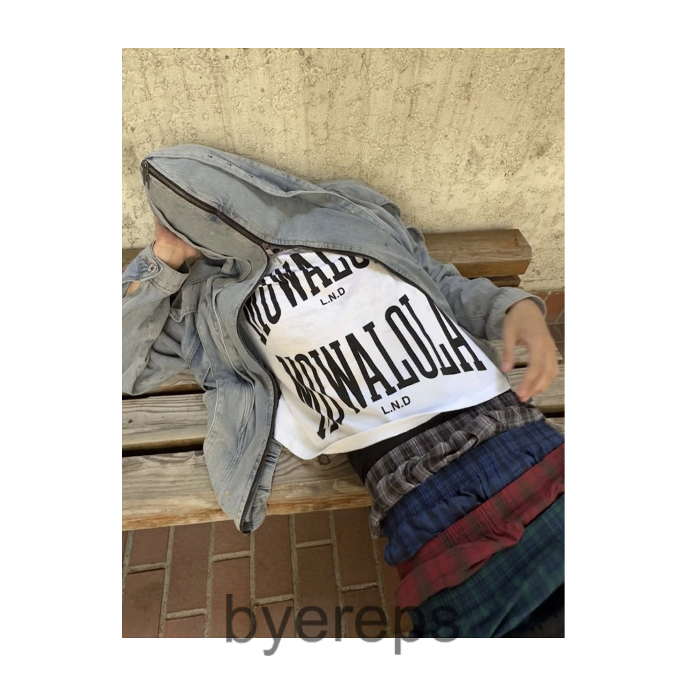 Unbranded Mowalola Double Logo Shirt — photo 3 of 4