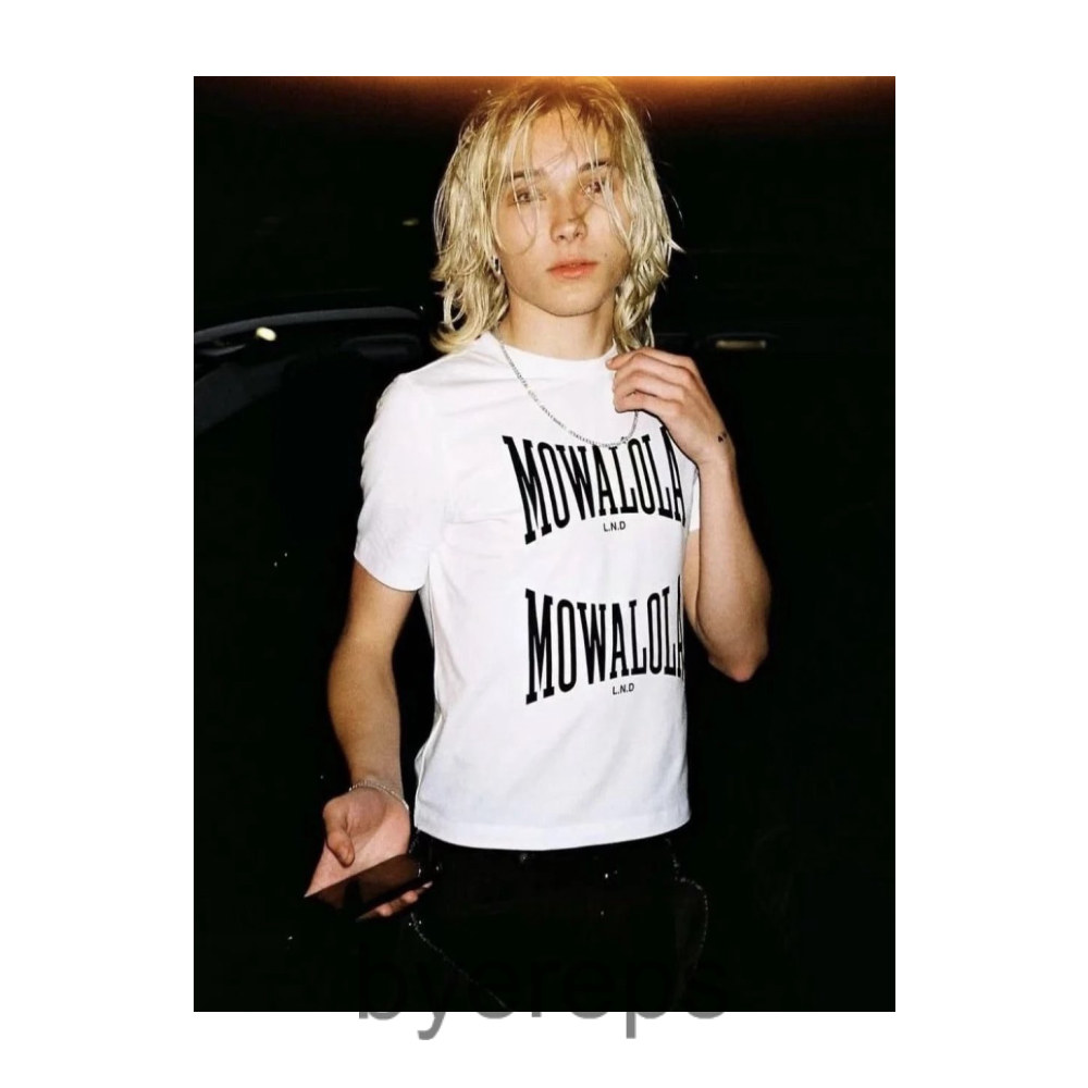 Unbranded Mowalola Double Logo Shirt — photo 4 of 4