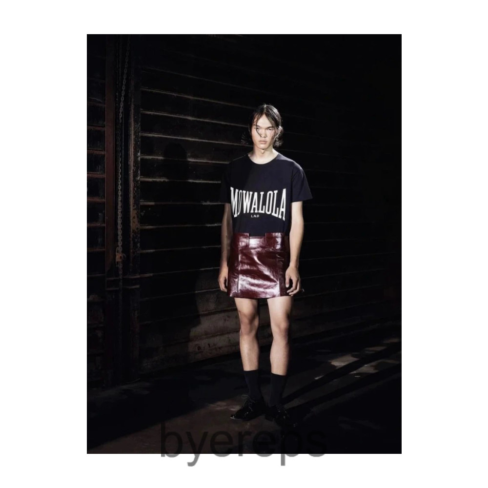 Mowalola Logo Shirt Black