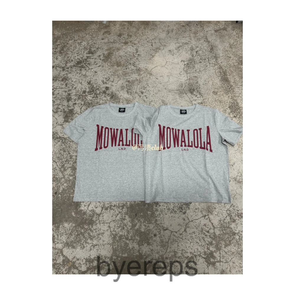 Mowalola Logo Shirt Grey