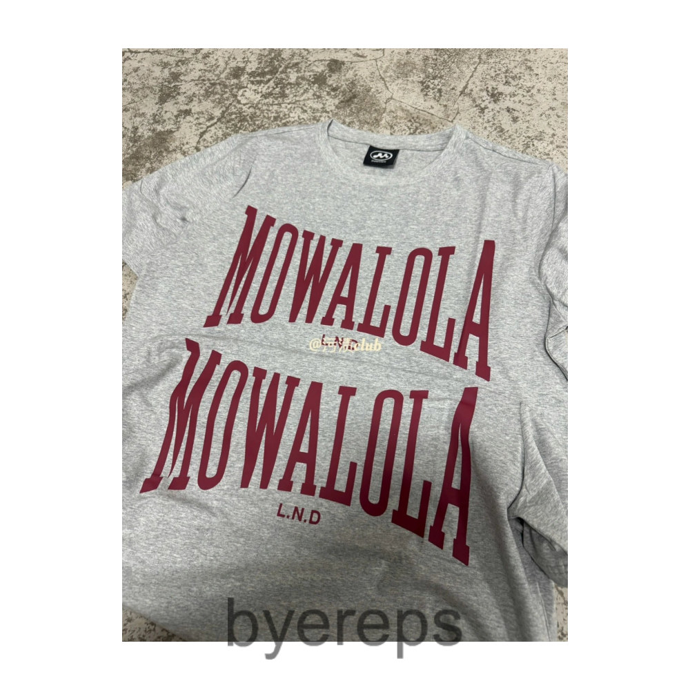 Unbranded Mowalola Logo Shirt Grey — photo 2 of 4