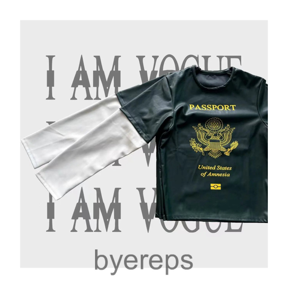 Unbranded Mowalola Opium passport T-shirts — photo 4 of 4
