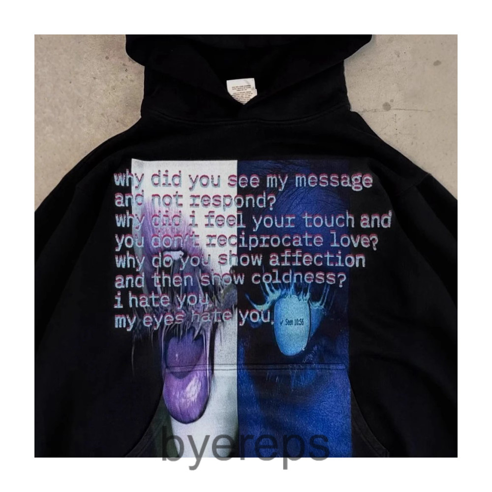 Unbranded My Eyes Hates You Hoodie — photo 4 of 4