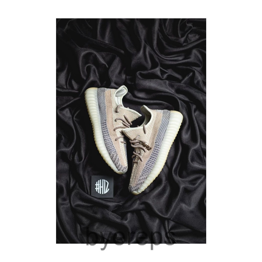N428350 【双十一提前炸 早买早享受】调价福利??H12系列 Yeezy 350V2 Ash Pearl 新配色 灰珍珠 万邦客供辰元原厂鞋面 原厂鞋带 深圳高斯原厂马克线 过油巴斯夫满钉大...