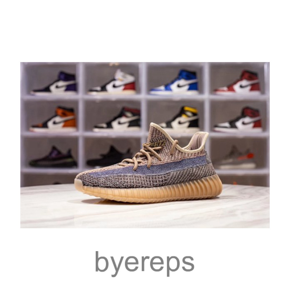 N499430 调价福利H12系列新品 Yeezy 350V2 Fade 蓝棕 褪色 新配色 万邦客供辰元原厂鞋面 原厂环形鞋带 深圳高斯原厂马克线 过油巴斯夫满钉大底 原厂模具成型 正确后跟...