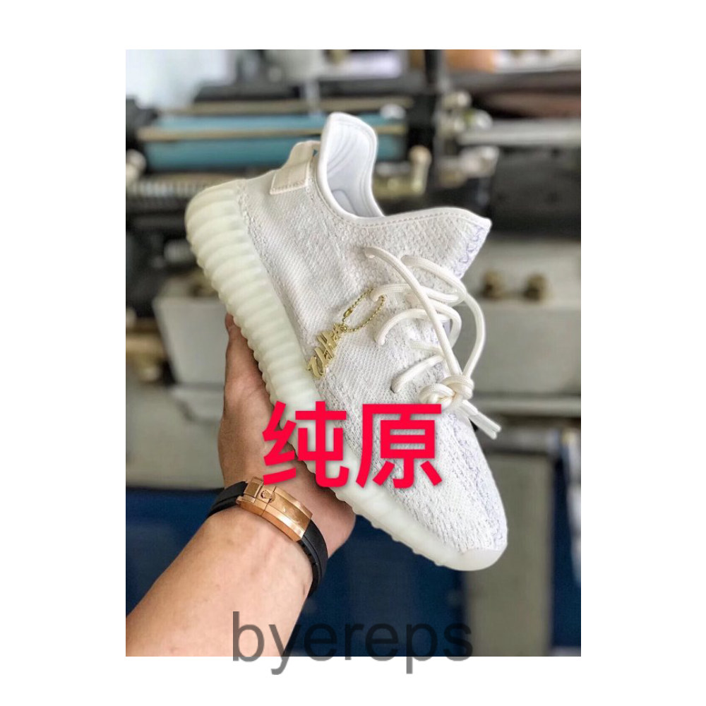 N600580#H12纯原 Yeezy 350V2 white 新纯白 2019版本 万邦客供辰元原厂鞋面