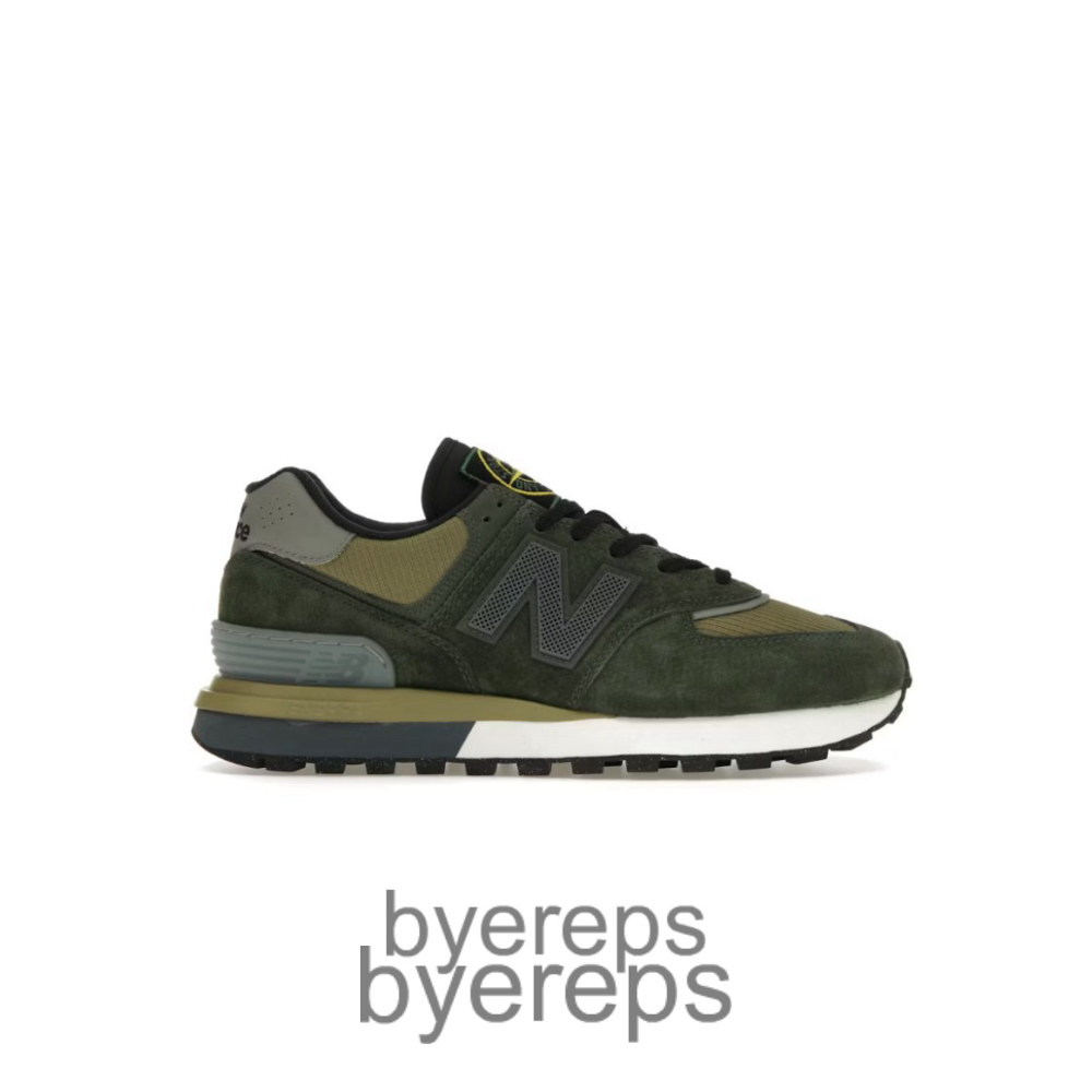 New Balance 574 Legacy Stone Island Dark Green