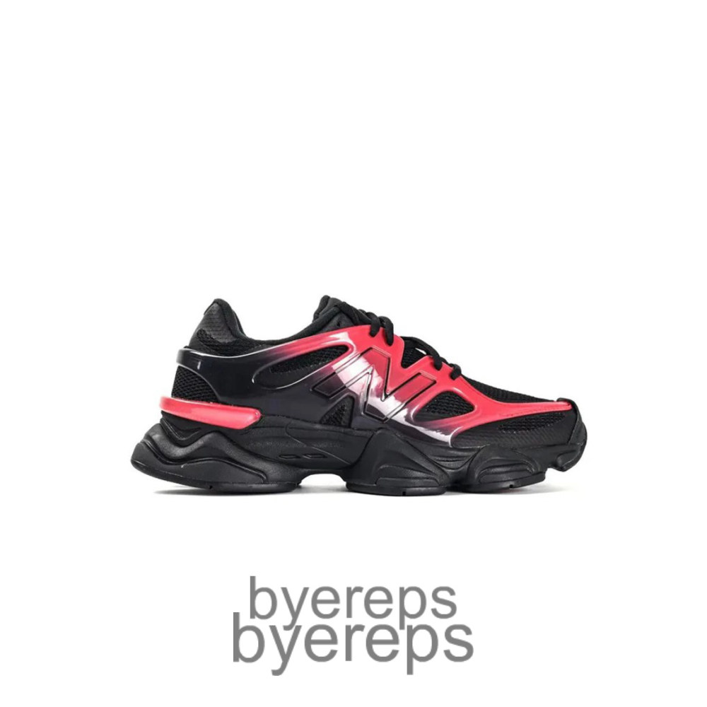 New Balance 9060 Black Red Gradient