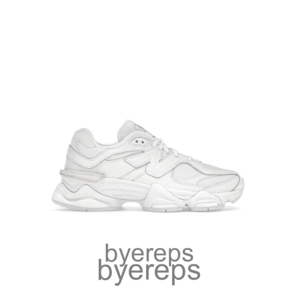 New Balance 9060 Triple White