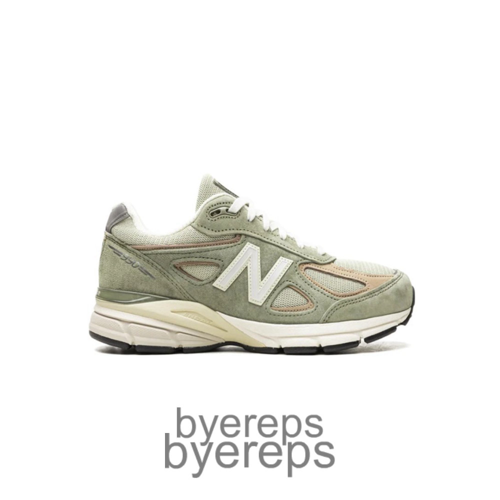 New Balance 990v4 Made In USA Olive Leaf