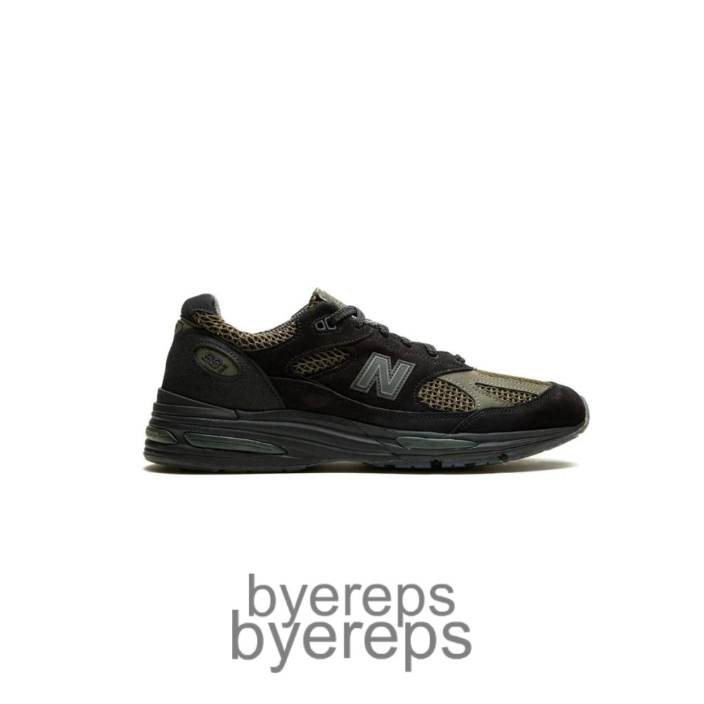 New Balance 991v2 Stone Lsland Black Grey
