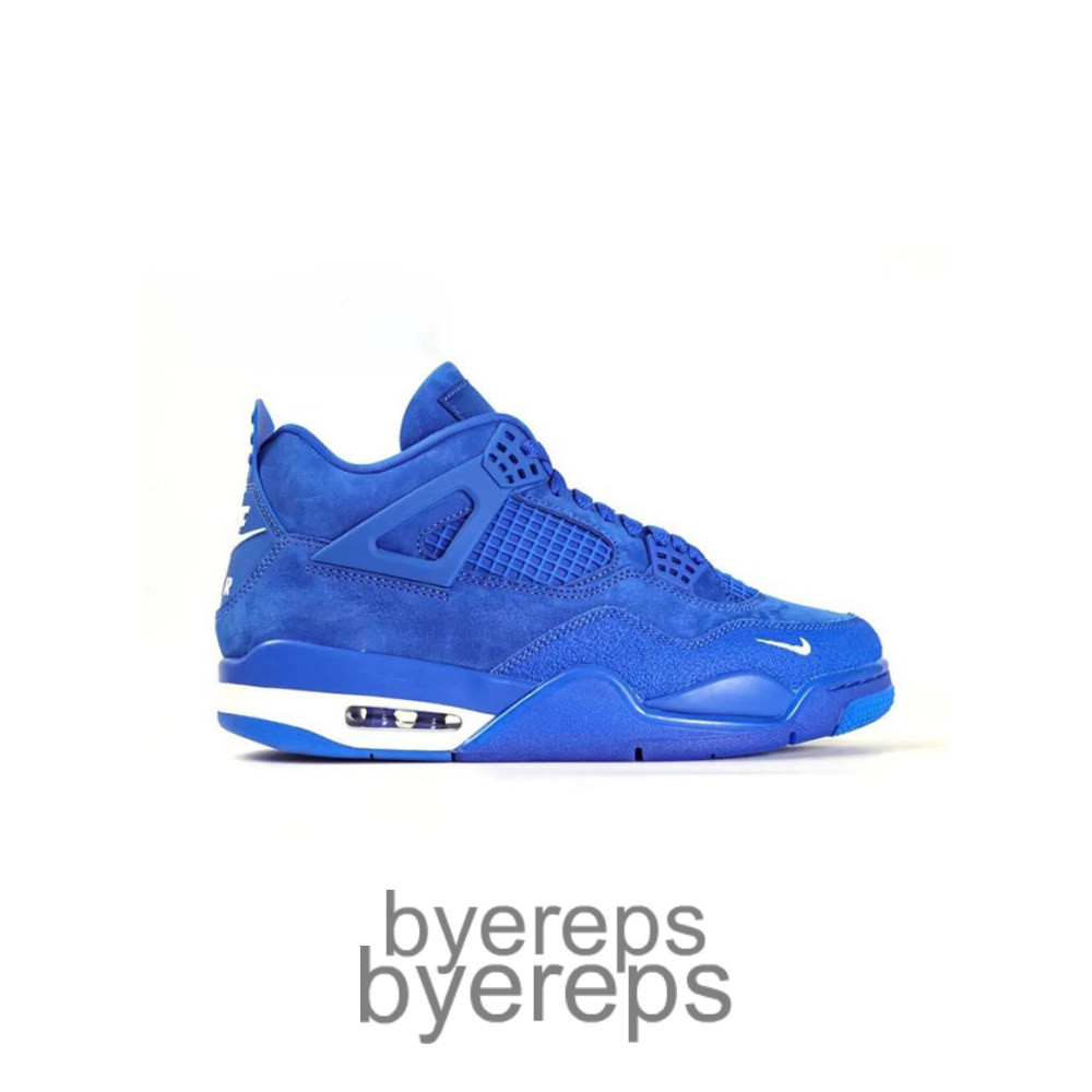 Nigel Sylvester X Air Jordan 4 Royal Blue