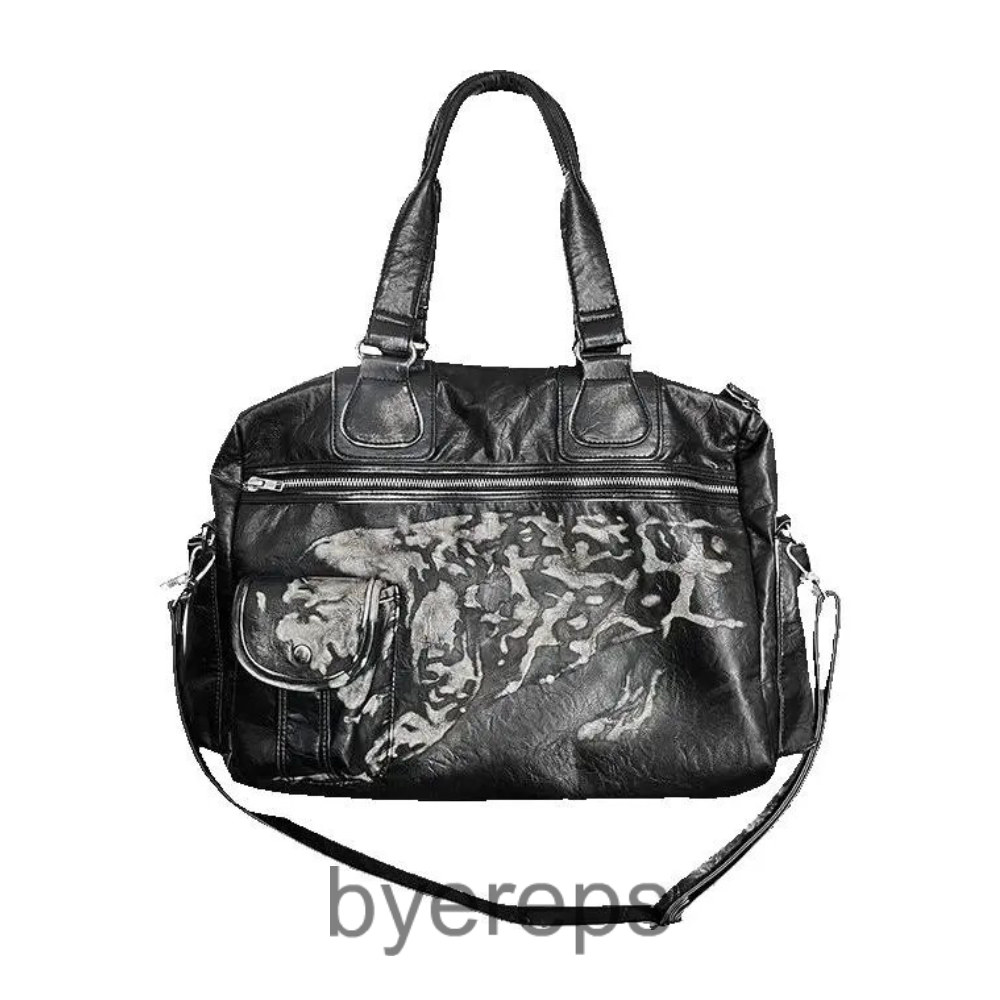 Nightlab LEOPARD leather bag