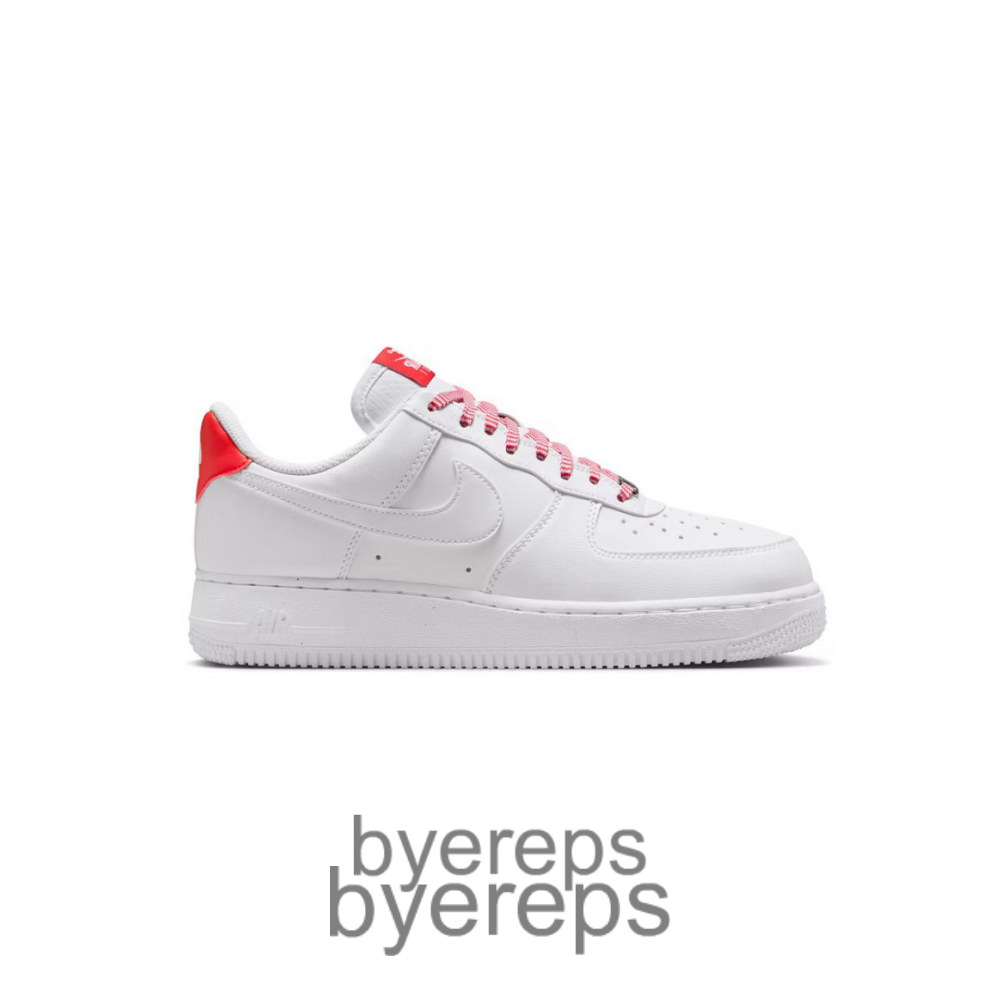 Nike Air Force 1 Low '07 White Crimson