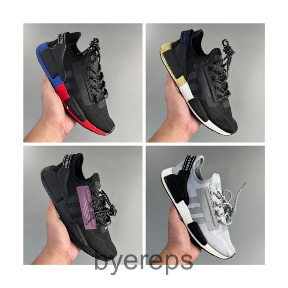 NMD R1 classic popcorn running shoes series FV9023
