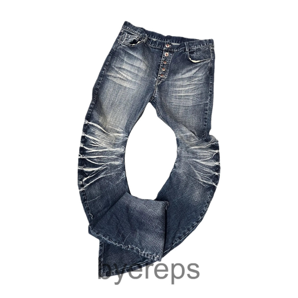 No E Mosen Curved denim