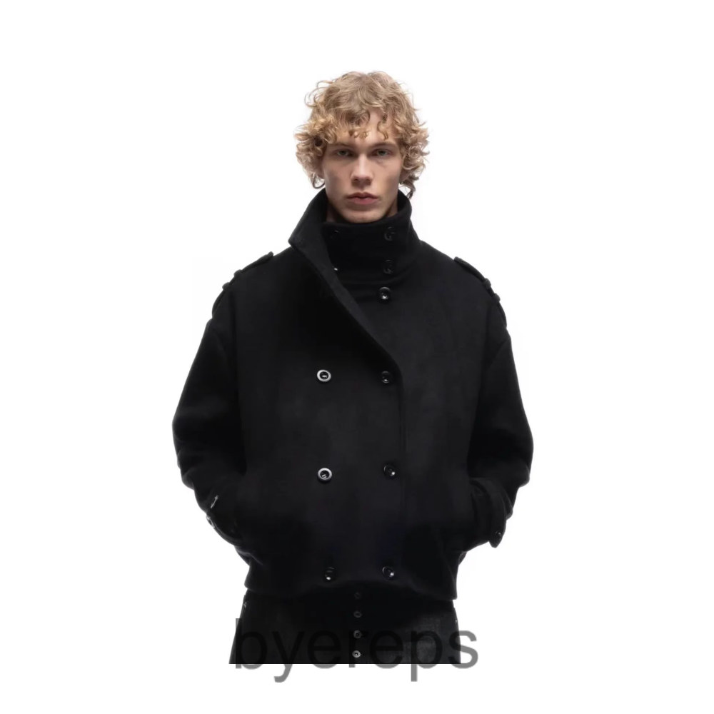 No Faith Studios Button Up Wool Jacket