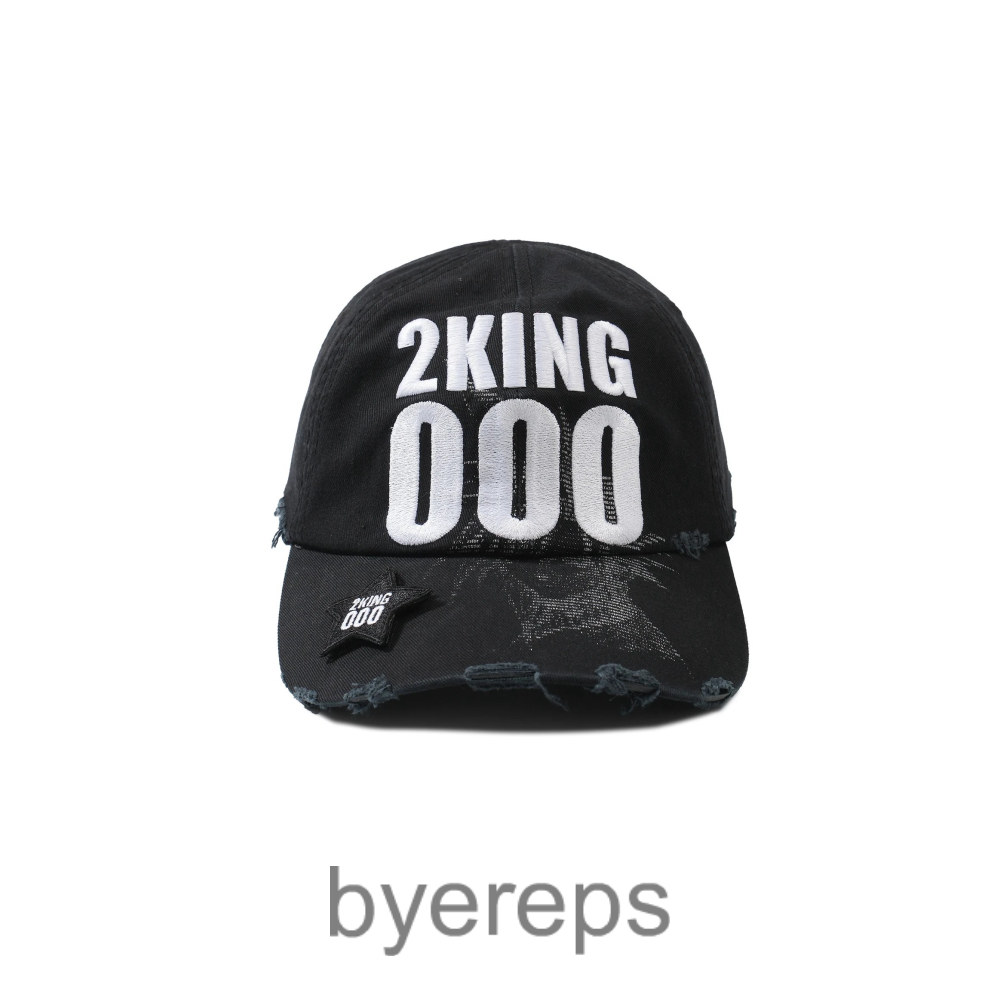 Nothingnessworld 24Fw'2000King' Destroyed Cap