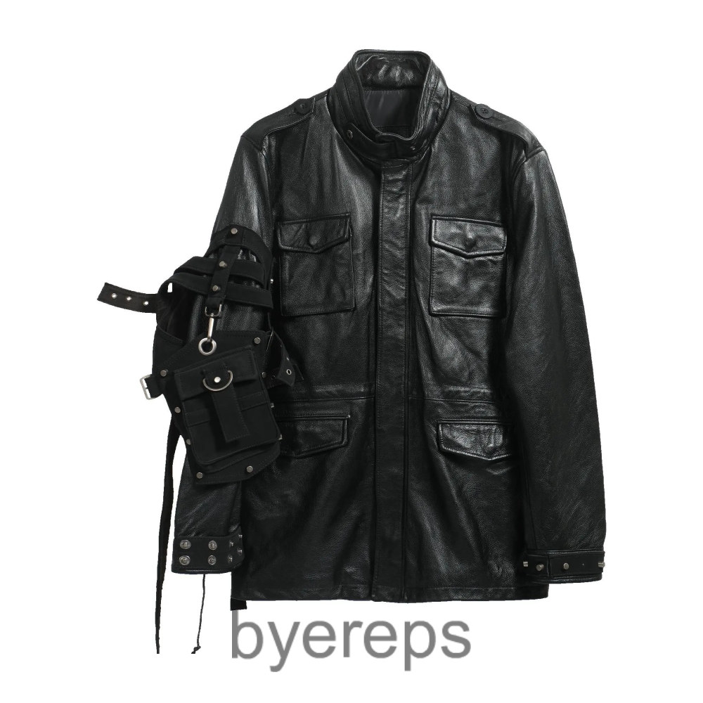 Nothingnessworld 24Fw Branch Line/ Deconstruct Cowhide Leather Jacket
