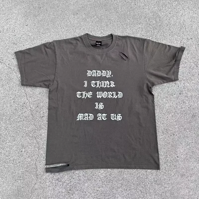 Number (N)ine The world is mad at us Tee