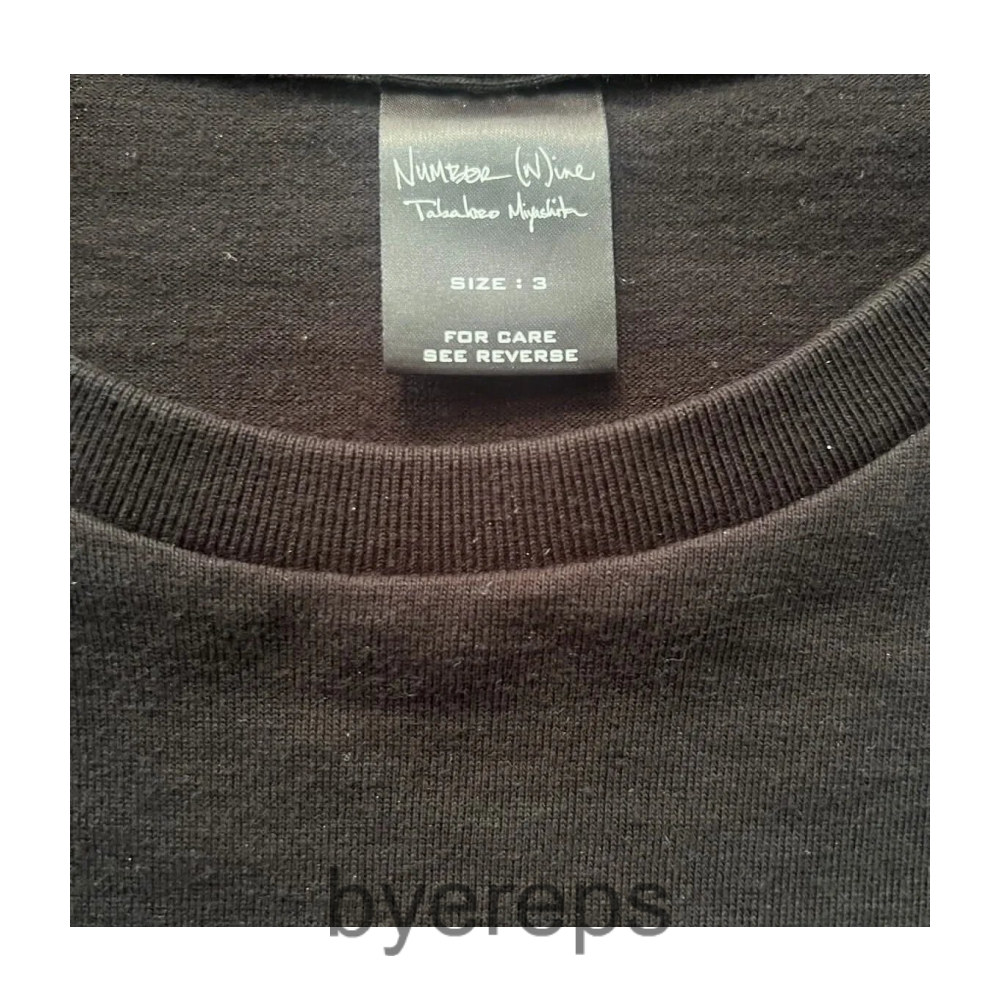 Number (N)ine Number Nine Crying Hearts Tee — photo 4 of 4