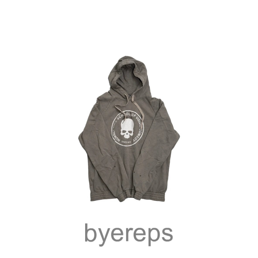 Number (N)ine Number Nine Distressed Skull Hoodie — photo 2 of 2