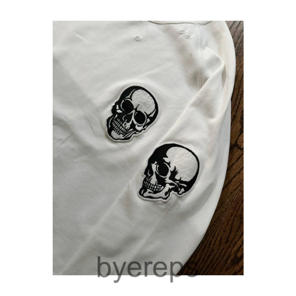 Number Nine Double Skull Crewneck
