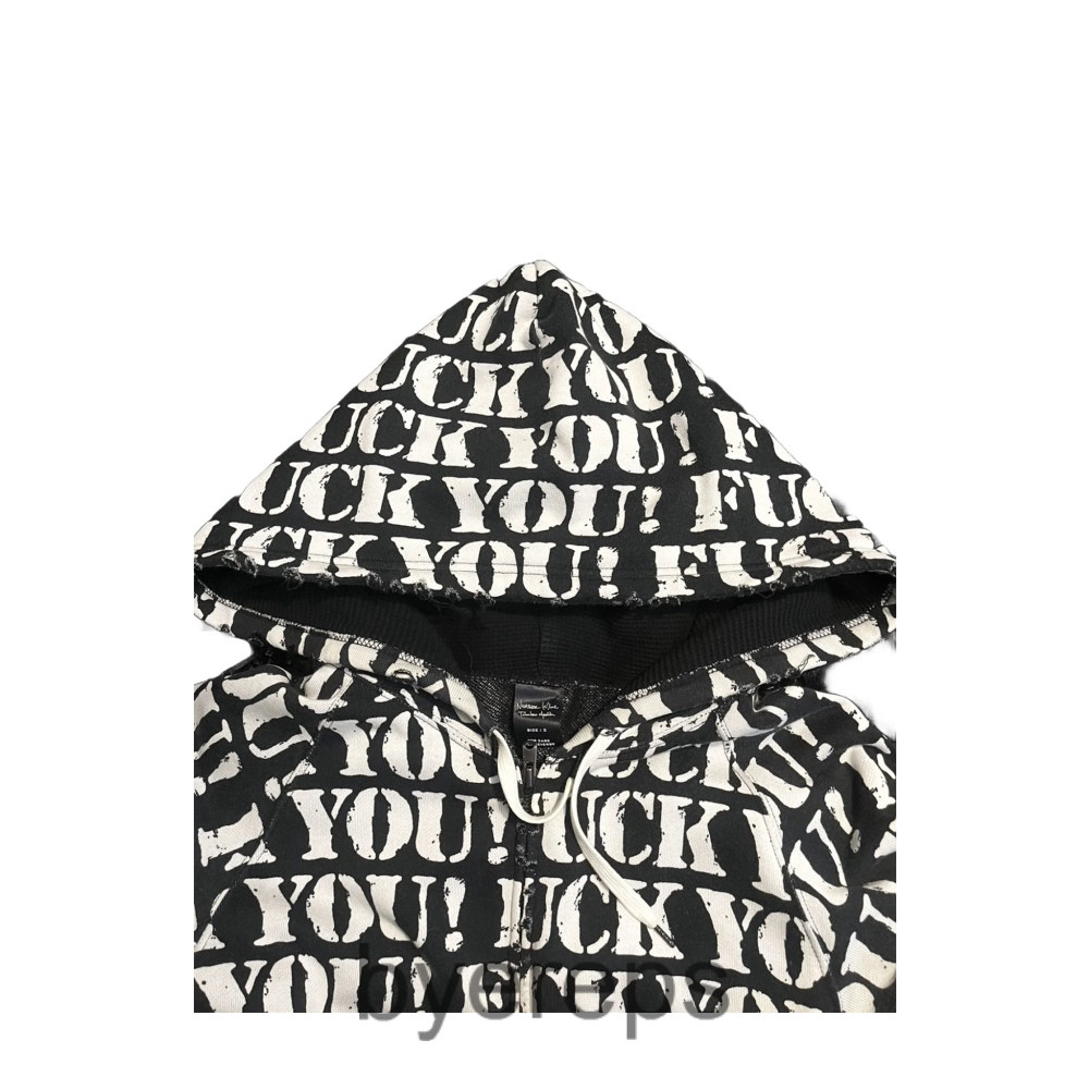 Number (N)ine Number Nine ,,Fuck You" Hoodie — photo 4 of 4