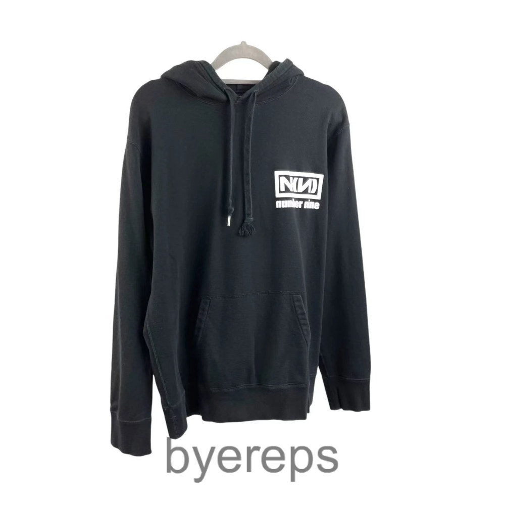 Number nine logo hoodie