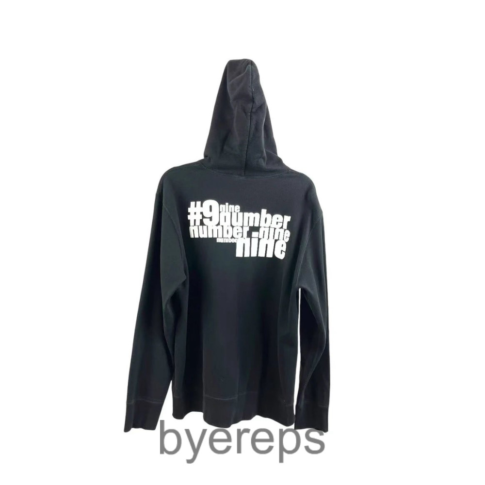 Number (N)ine Number nine logo hoodie — photo 2 of 3