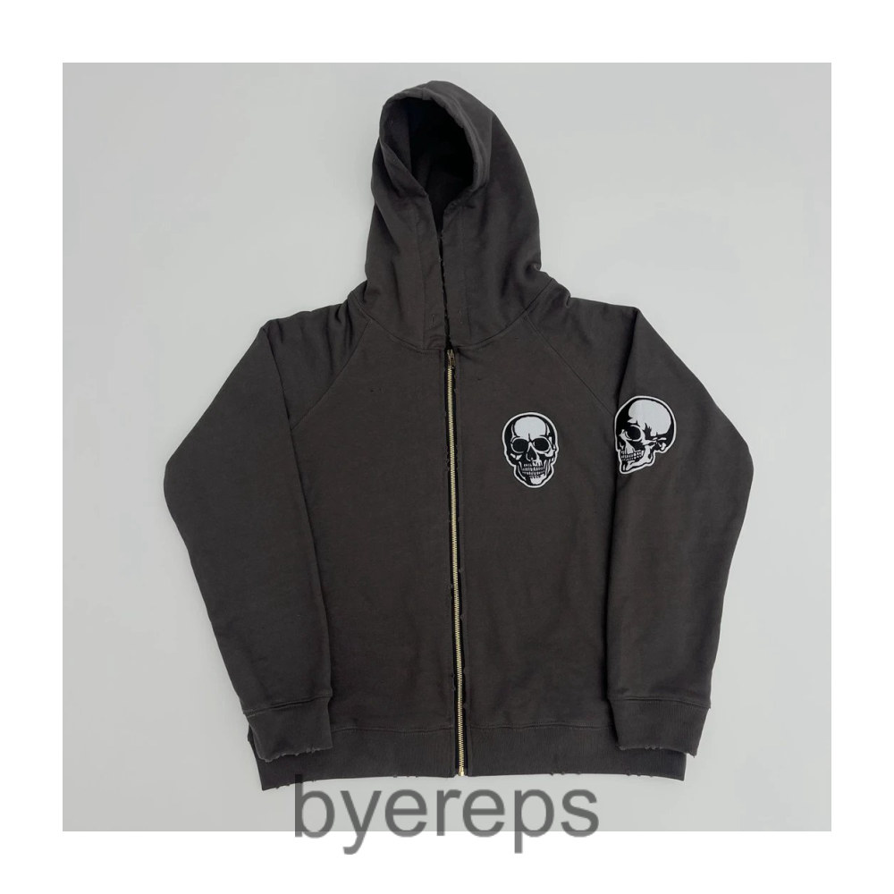 Number Nine Skull Hoodie