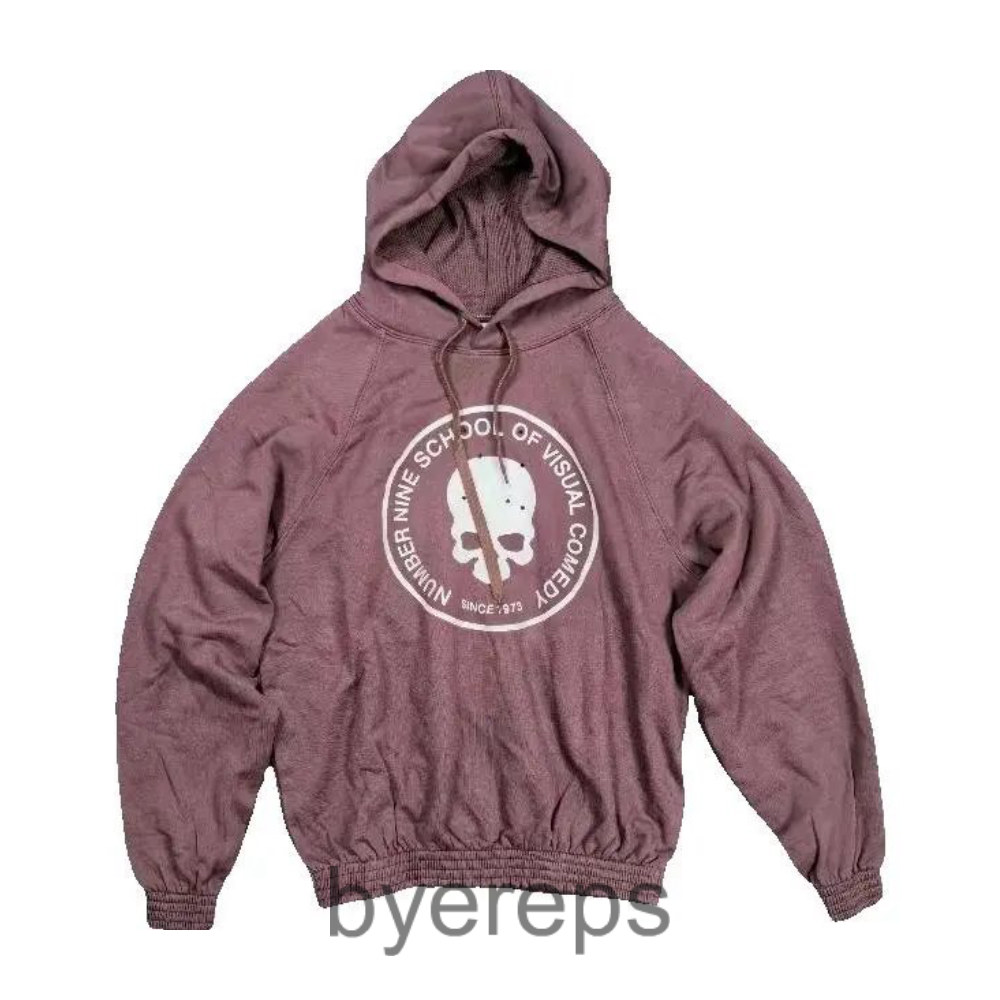 Number Nine Skull Hoodie