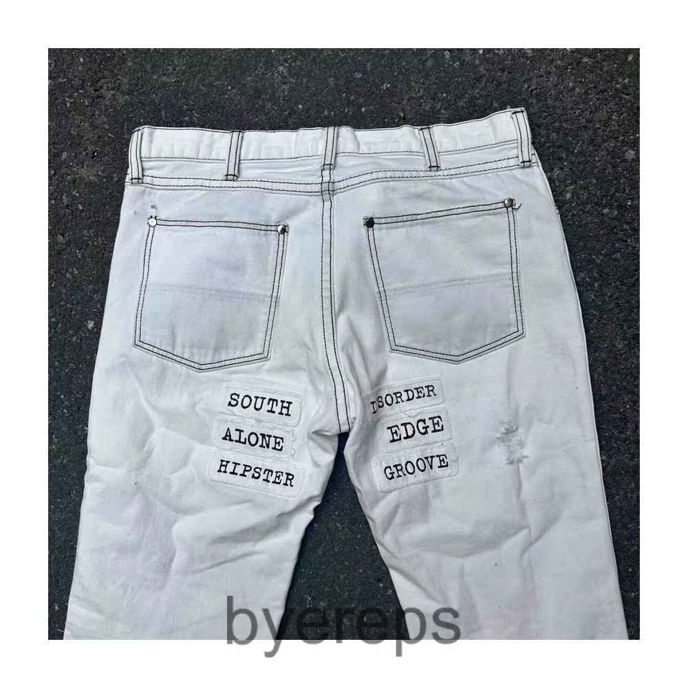Number (N)ine Number Nine White Jeans — photo 2 of 4