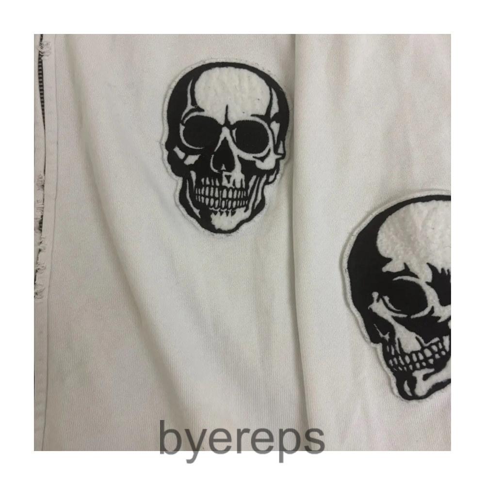 Number (N)ine Number Nine White Skull Hoodie — photo 2 of 4