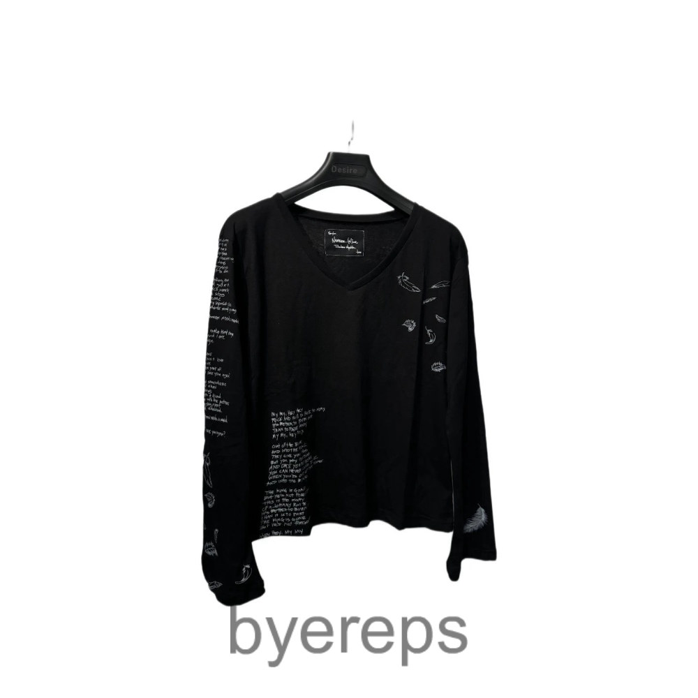 Number Nine08ss bird Long sleeves