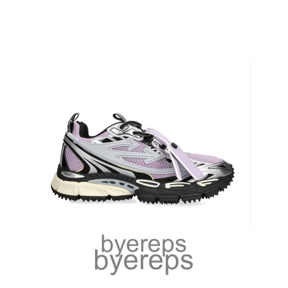 Off-White Be Right Back Light Purple Grey
