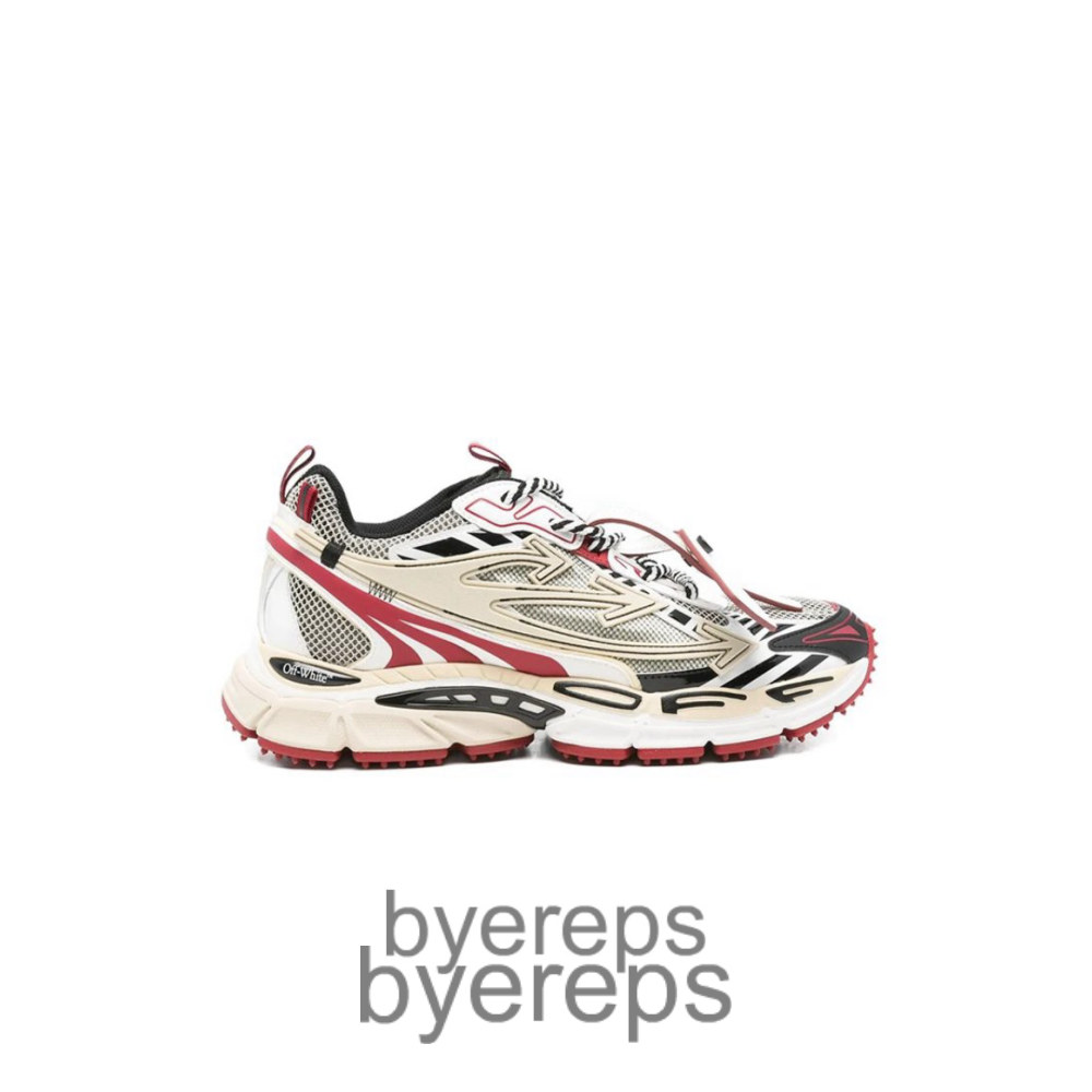 Off White Be Right Back Sand Red