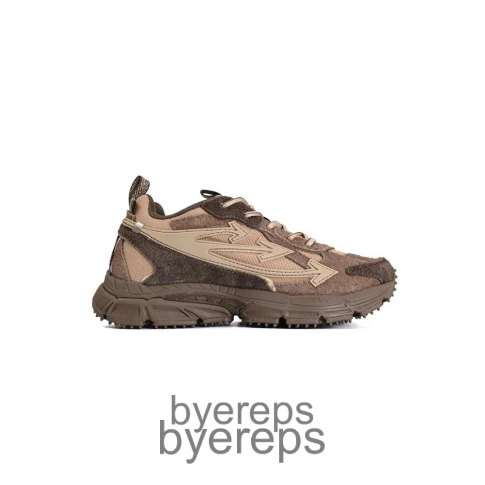 Off-White Be Right Back Sneaker Coffee Brown