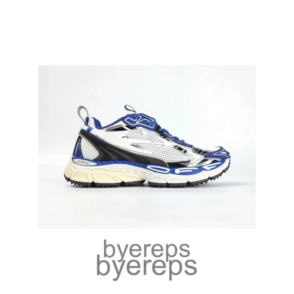 Off-White Be Right Back White Blue Black
