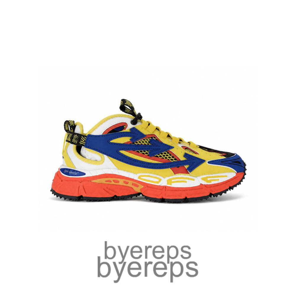 Off-White Be Right Back Yellow Multicolor