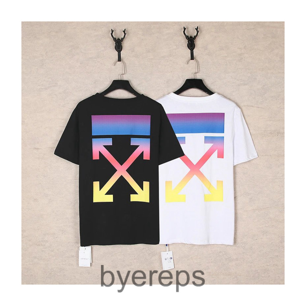 Off-white gradient tee ( has white )