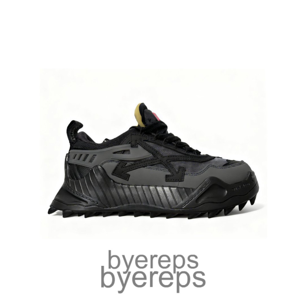 Off-White Odsy-1000 Black Grey Fuchsia