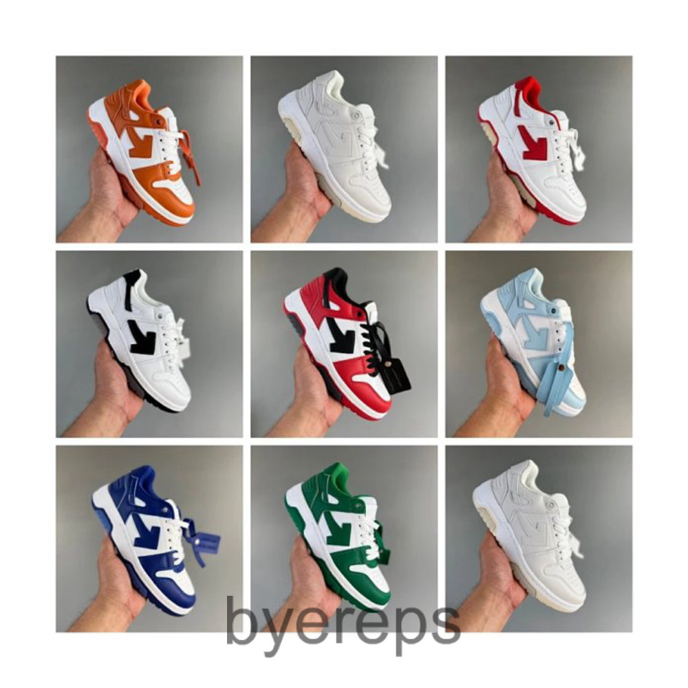 Off-White Out Of Office Arrow OW Vintage All-Match Casual Sneakers