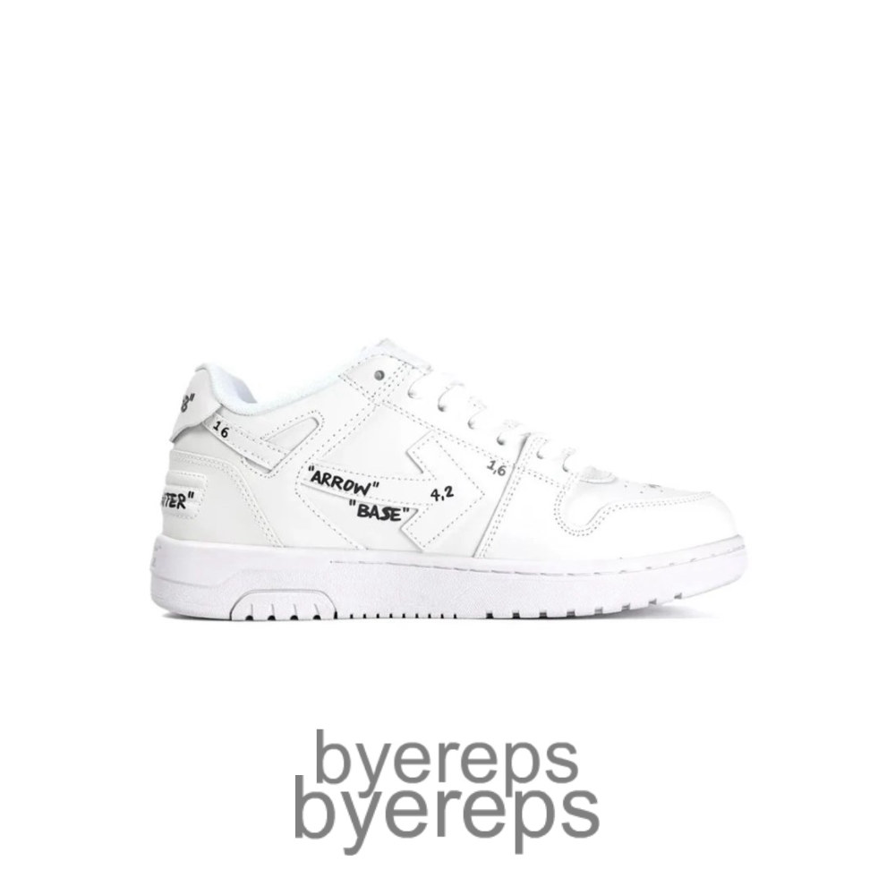 Off-White Out Of Office Graffiti Outsole White